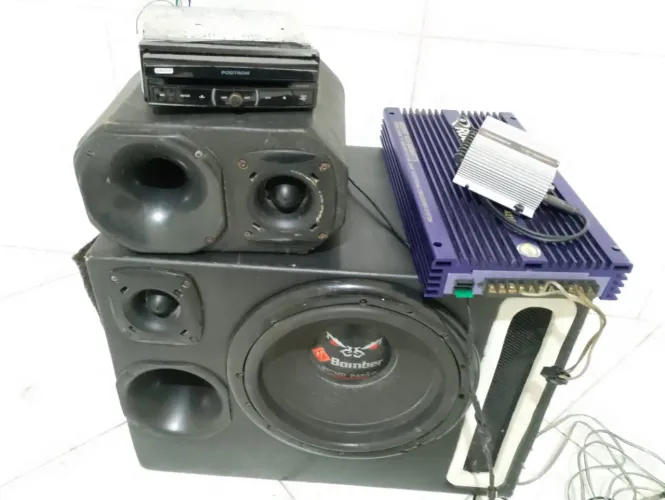 Vendo Som automotivo completo ( Pra vender Logo)