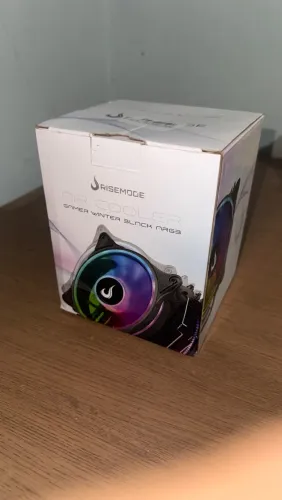 Air Cooler Rise Mode Gamer Winter Black ARGB