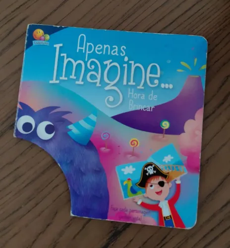 Livro " Apenas imagine... hora de brincar "