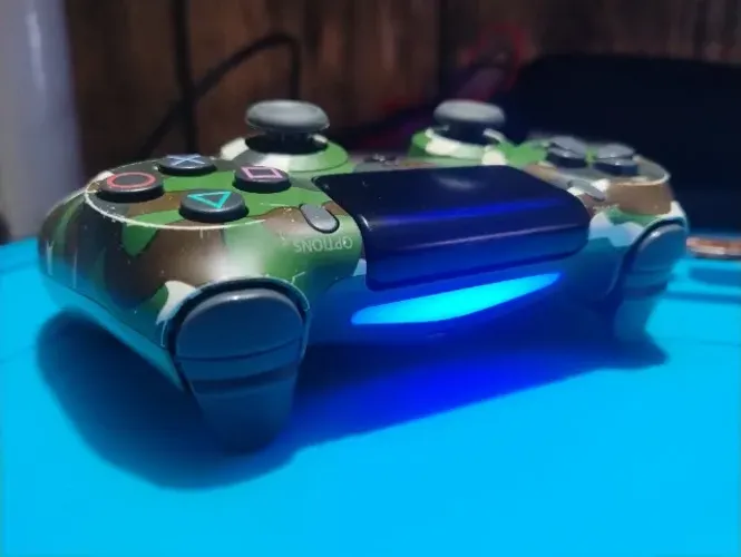 Controle PS4 / P4 Camuflado | Totalmente Revisado, Sem Drift + Garantia!