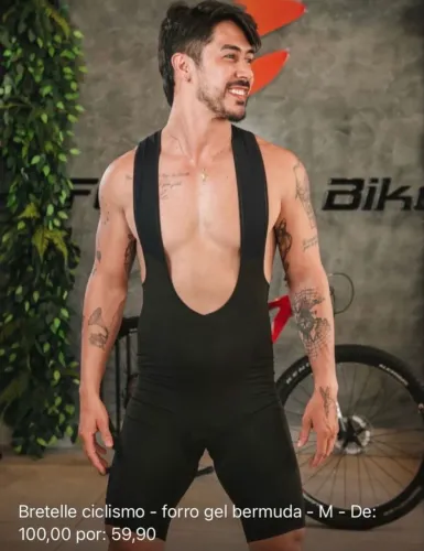 Bretelle ciclismo M 