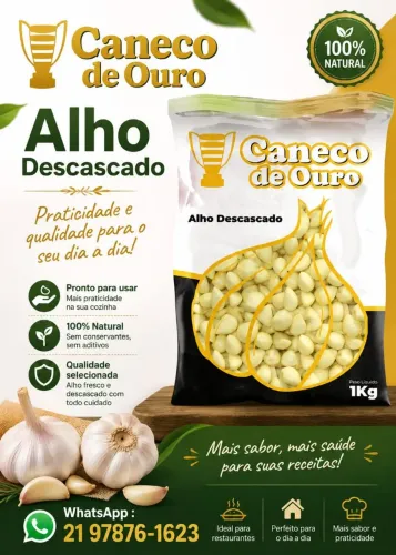 ALHO DESCASCADO