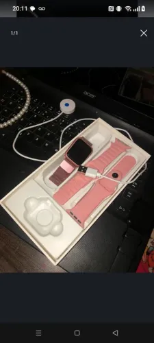 Relógio Smarth Rosa Feminino