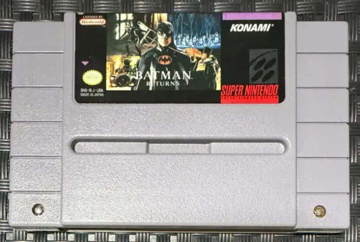 Batman Returns Original SNES Super Nintendo