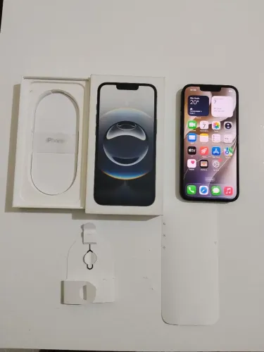 Apple iPhone 16e 128GB Preto 6,1" 48MP iOS 5G novinho 2 sema<br>Armdazenamento interno: 128GB