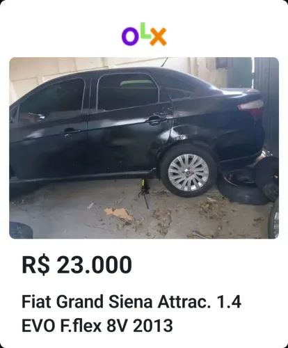 Vendo grand siena modelo novo