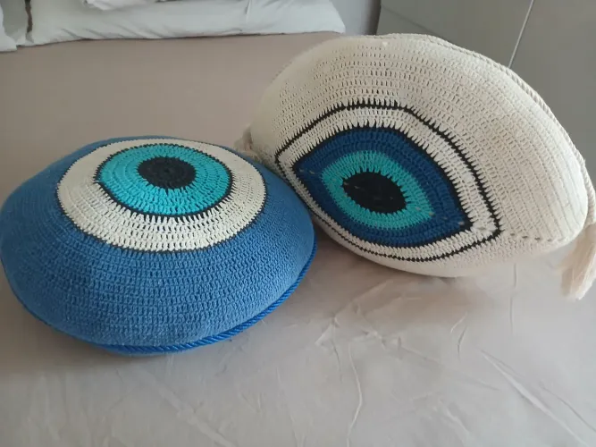 Almofadas de Crochê