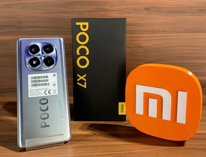 Poco X7 5G NFC 512/12-Prata Lacrado Entregamos Grátis