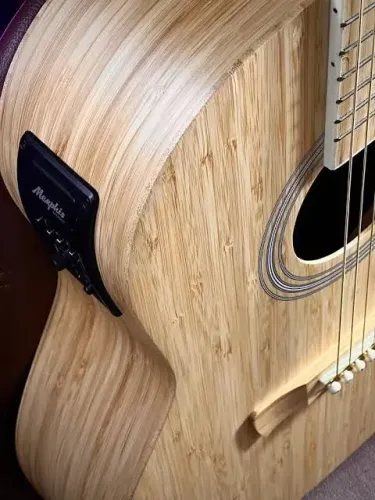 Violão Tagima Memphis Naturale ALL Solid Bambu  (Elétrico)