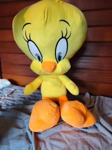 Pelúcia Piu-Piu Looney Tunes Super Gigante 1 Metro Novo De Máquina