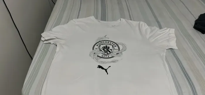 Camisa Manchester City Puma Edição Especial Ano Novo Chinês - Branca