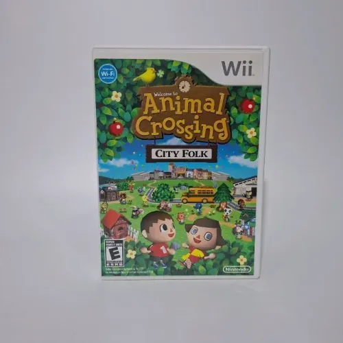 Animal Crossing City Folk - nintendo wii