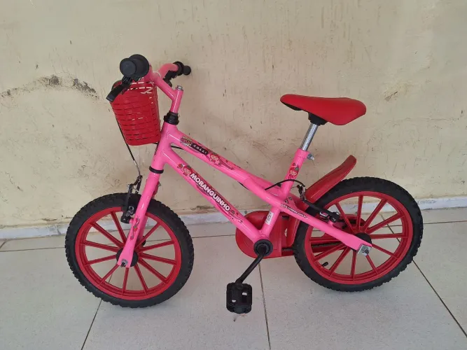Bicicleta infantil colli moranguinho aro 16