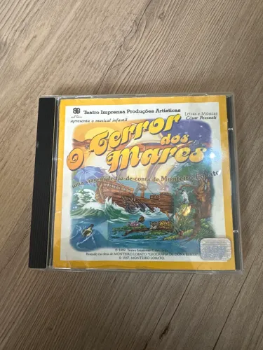 Cd infantil musical baseado na obra de Monteiro Lobato 