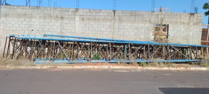 Tesoura estrutura metelica - 22 m - Reforçada