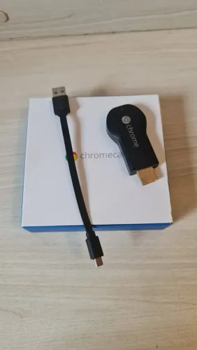 Chromecast Google 1ª Geração - Transmita para sua TV + Caixa Original