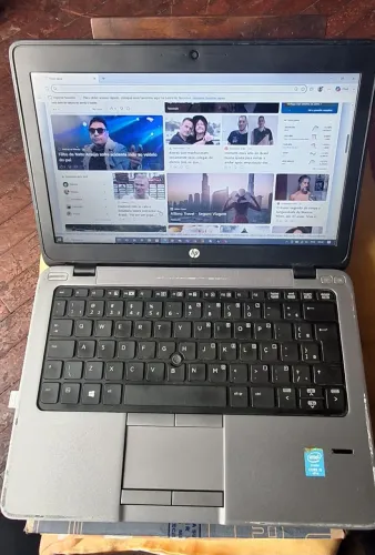 HP ELITEBOOK 820 Grafite I5 4GB. Ram SSD SATA 120GB.