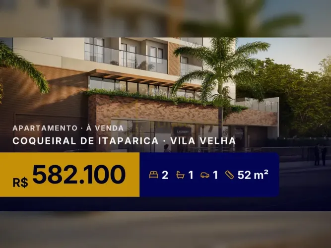 Lazer e Conforto: Apartamento Moderno em Coqueiral de Itaparica - Vila Velha