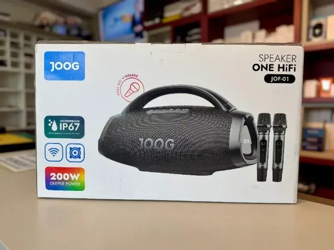 Caixa de Som Joog Speaker One hi-fi Nova Lacrada.