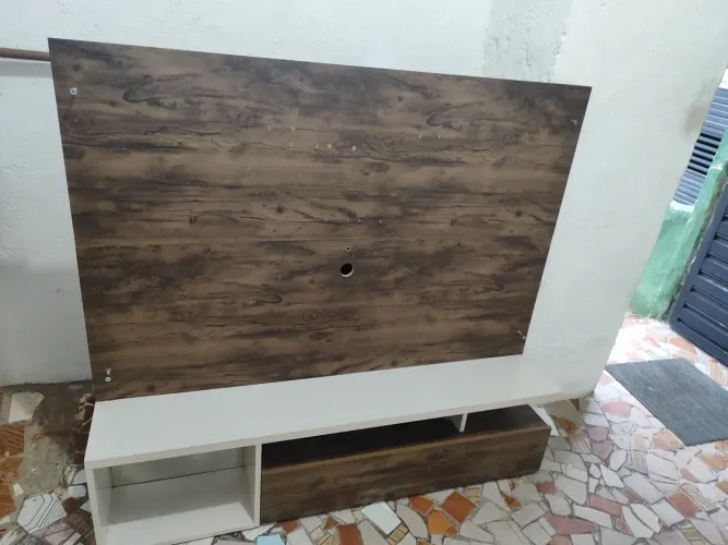 Painel com Rack suspenso 
