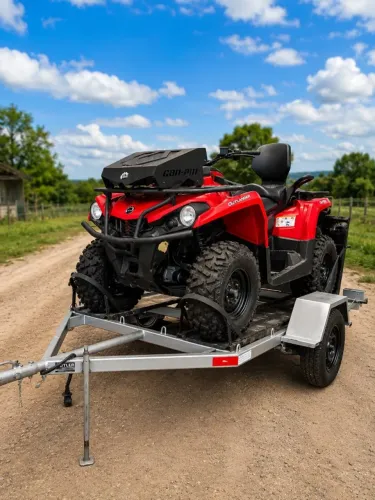 Quadriciclo Can-Am Outlander 570 Max 2019 + Carretinha Reboque - Impecável
