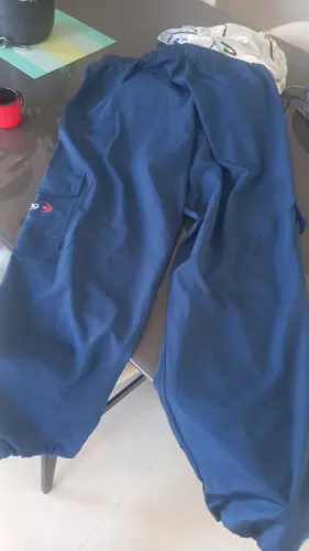 Calça Azul Pesca Marca Fishing Co tamanho XGG