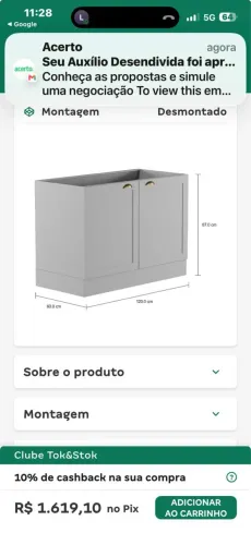 Tock stok cozinha