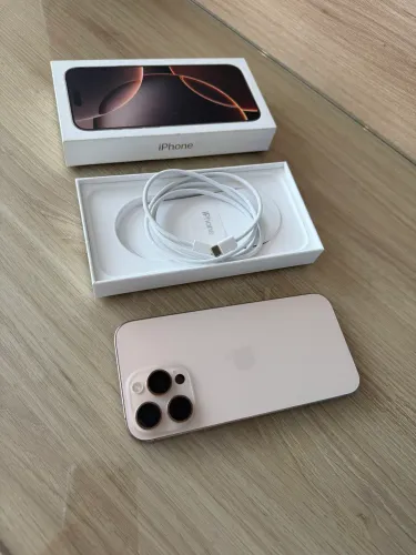 Iphone 16 Pro Max 256 Gb Desert Titanium 99% bateria Impecável!