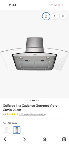 Coifa para Ilha