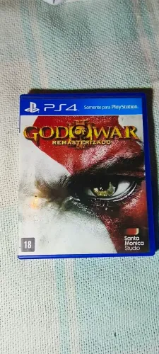 God of War 3 remasterized PS4 MÍDIA FÍSICA