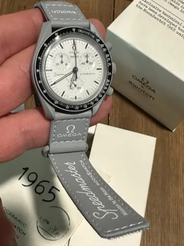 Omega x Swatch 1965 novo com nota fiscal
