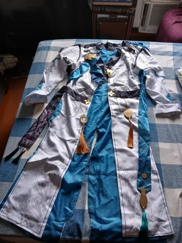 Cosplay Luocha Honkai Star Rail com peruca