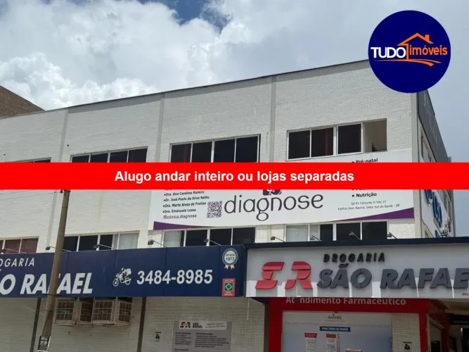 Aluga-se andar inteiro, salas comerciais separadas em drywall, especial para clinica médic