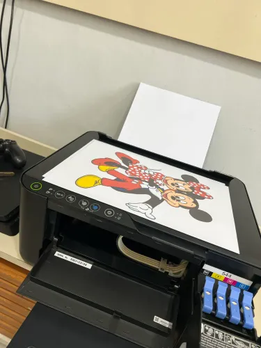 Impressora multifuncional Epson L3150 menos de 1.000 páginas impressora