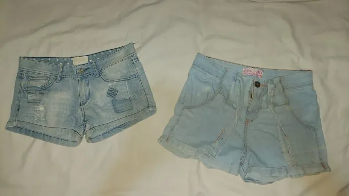Shorts jeans R$ 5,00