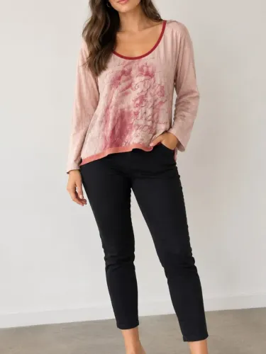 Conjunto calça e blusa feminina