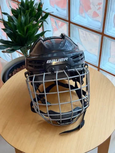 Capacete Hockey Bauer IMS 5.0 com Grade + Bolsa