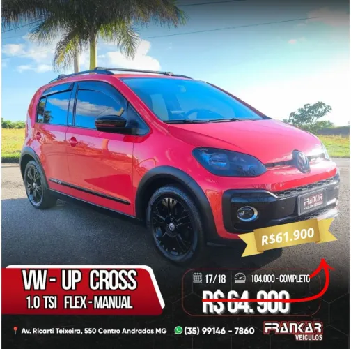 Volkswagen Up! Pepper 1.0 TSI L Flex 12V 5P 2018