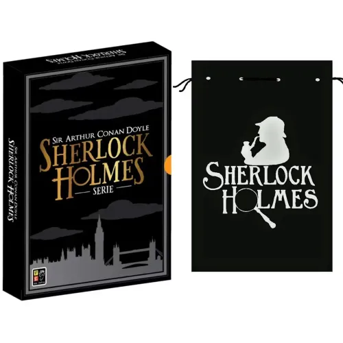 Box sherlok homem. Completo com bolsa