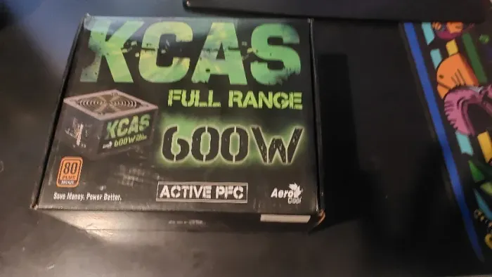 Fonte AeroCool KCAS 600W Bronze Full Range 80 Plus