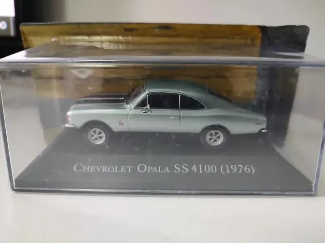Miniatura Chevrolet Opala Ss 4100 1976 Carros Clássicos Ed01
