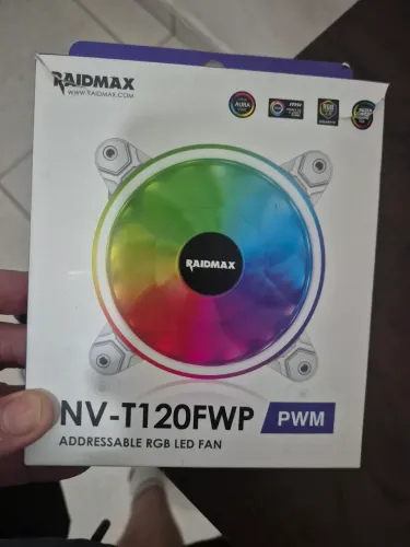 Ventoinha PC 120 ARGB - Raidmax