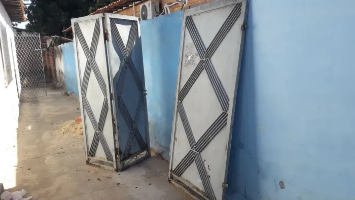Portão Articulado Chapa Grossa 2X2,20,não faço entrega!