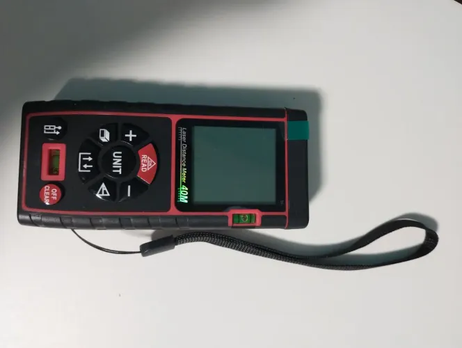Medidor de distância a laser de alta precisão de 40m m/in/ft/ft+in ALEX