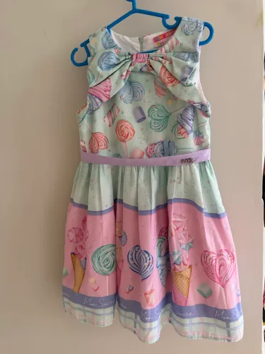 Vestido de festa infantil