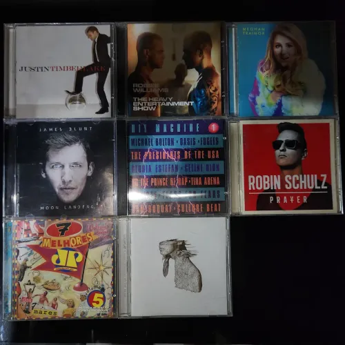 Cd justin timberlake, james blunt, meghan trainor