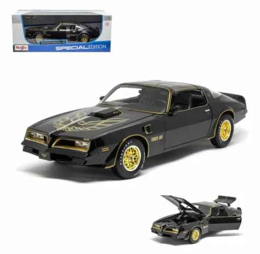 1:18 Miniatura 1978 Pontiac Firebird Trans Am 27 Cm Maisto Special Edition Com Base Novo