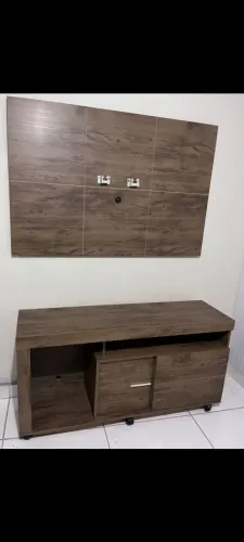 Conjunto Rack com suporte de tv