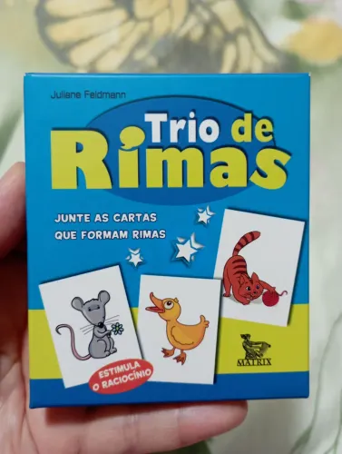Trio de Rimas - Consciência Fonológica.