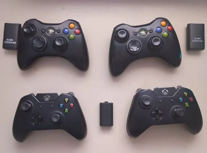Lote Controles XBOX ONE/360 para peças
